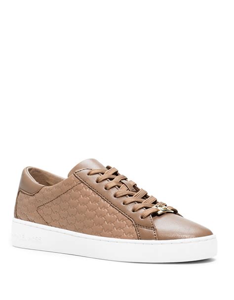 michael kors burgundy sneakers|michael kors sneakers sale women's.